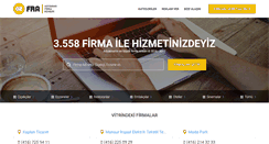 Desktop Screenshot of adiyamanfirmarehberi.com